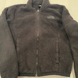 The North Face Charcoal Fleece Jacket